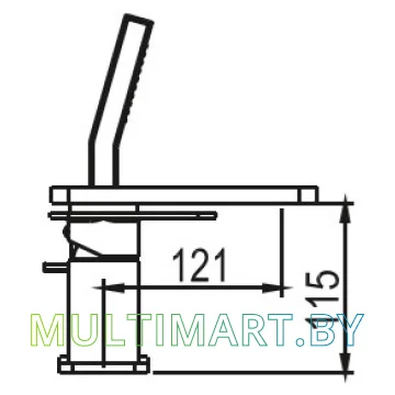Смеситель Ahti Naantali NT401001 картинка 3